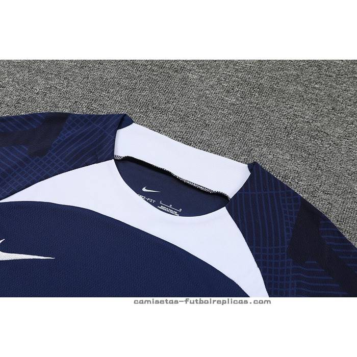 Chandal del Paris Saint-Germain Manga Corta 2022-2023 Azul - Pantalon Corto